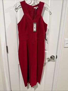 New York & Company | Dresses | New York Company Faux Leather Midi Dress Nwt
